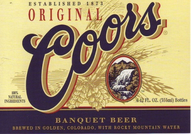 coors logo history year